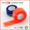 HENSO Selbstklebend farbige elastische Bandage